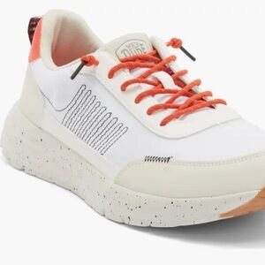 Hey Dude Cream and Orange Casual Shoes